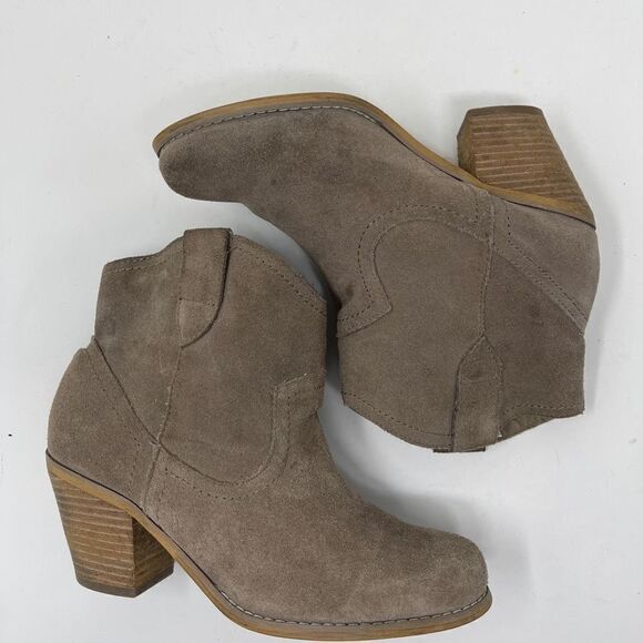 Steve Madden Women Ankle Boots Heeled Brown Size 6 - Picture 4 of 11